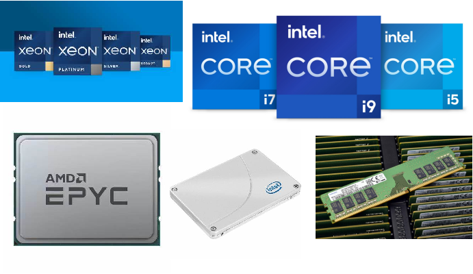 CPU/GPU/SSD/MEMORY IMAGE